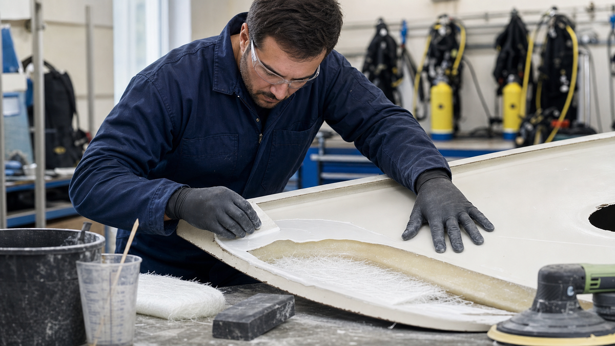 Can Certify or Condemn Fiberglass Shells and Frames