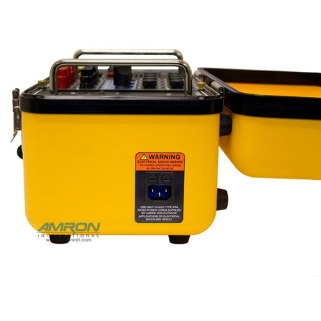 AMCOM III 2830A-08 Three-Diver Portable with Inhalation Noise Reduction, Outdoor AC Power Module and International Locking Power Cord
