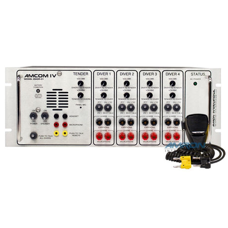 AMCOM IV 2840R-01 Four-Diver Rack Mount Communicator