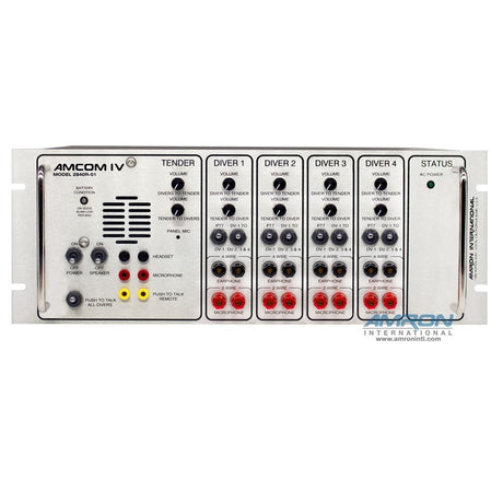 AMCOM IV 2840R-01 Four-Diver Rack Mount Communicator