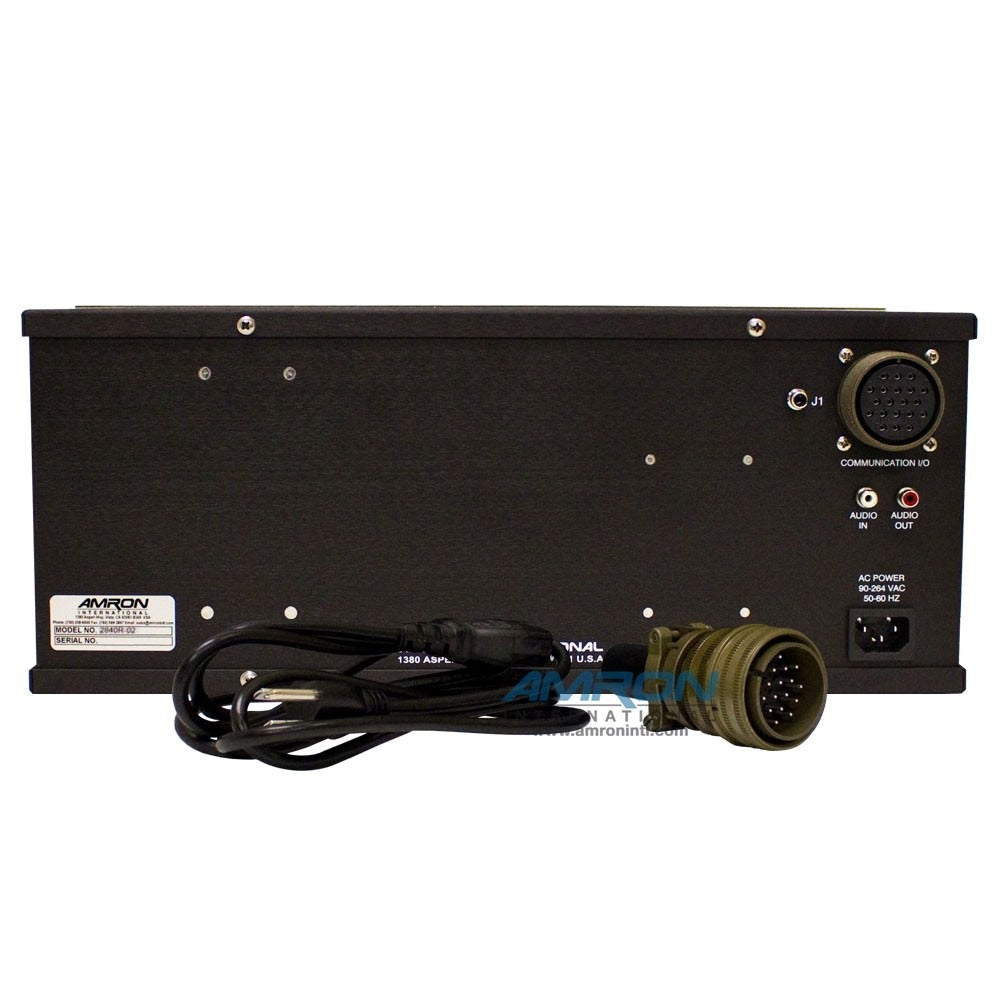 AMCOM IV 2840R-02 Four-Diver Rack Mount Communicator with DSP3 Helium Speech Unscrambler