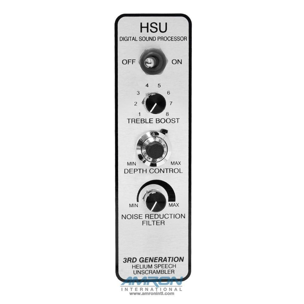 AMCOM III 2830R-02 Three-Diver Rack Mount Communicator with DSP3 Helium Speech Unscrambler