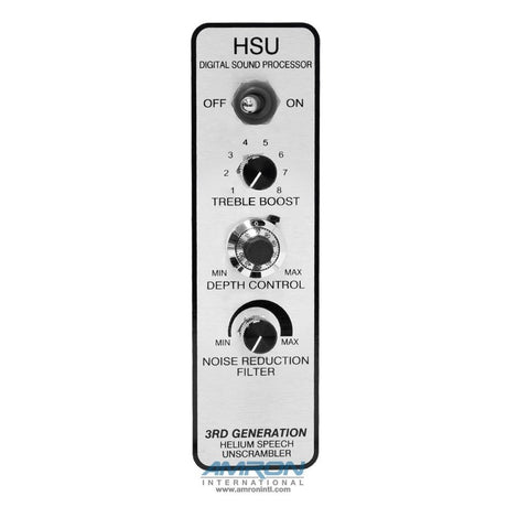 AMCOM III 2830R-02 Three-Diver Rack Mount Communicator with DSP3 Helium Speech Unscrambler