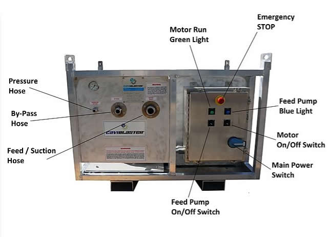 CaviBlaster 2022-E Electric Motor