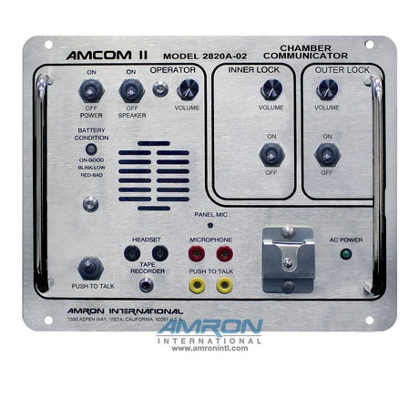 AMCOM II 2820A-02 Double Lock Chamber Communicator