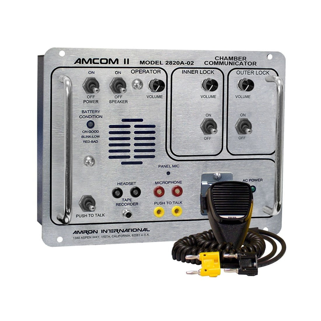 AMCOM II 2820A-02 Double Lock Chamber Communicator