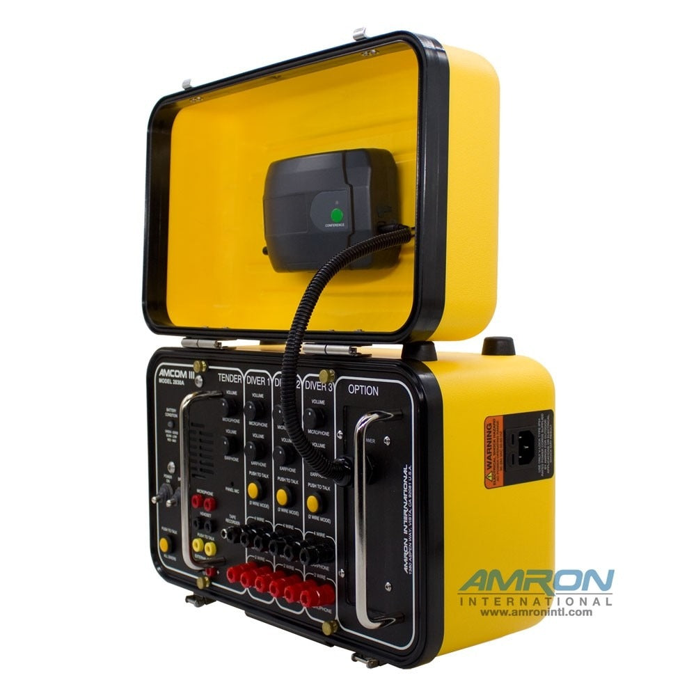 AMCOM III 2830A-13 Three-Diver Portable with 28B Wireless Tender Kit, Outdoor AC Power Module and International Locking Power Cord