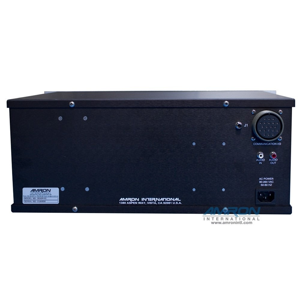 AMCOM III 2830R-01 Three-Diver Rack Mount Communicator