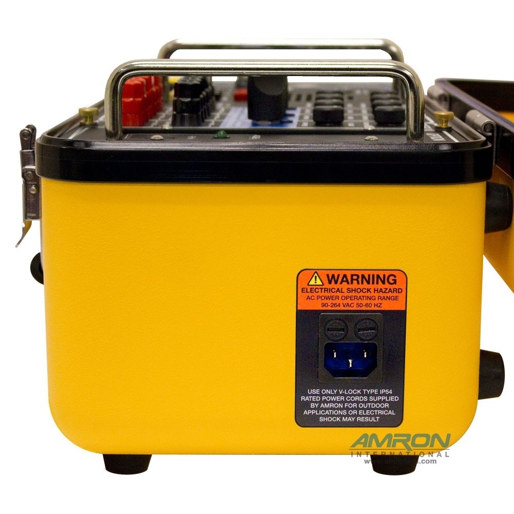 AMCOM III 2830A-08 Three-Diver Portable with Inhalation Noise Reduction, Outdoor AC Power Module and International Locking Power Cord - Image 6