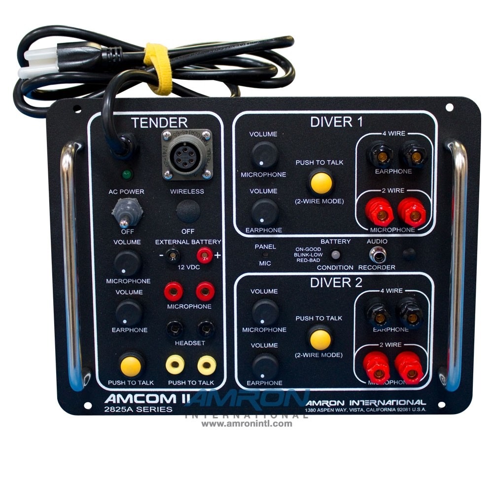 AMCOM II 2825A-05 Two-Diver Panel-Mount Communicator Replacement for the 8225 AMCOMMAND™ II